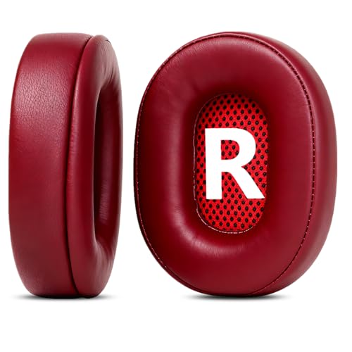 Force Recon 200 Replacement Ear Pads Cushions Compatible with Turtle Beach Ear Force Recon 200 100 150 Gaming Headset Protein Leather Accessories-Red - color: Red