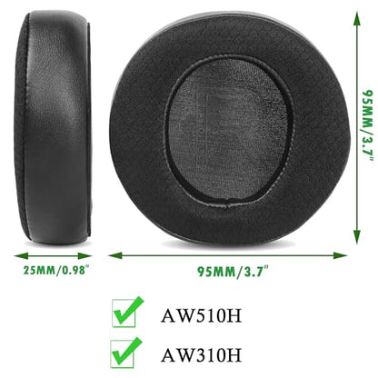 Replacement Earpads Cushion Compatible with AW510H AW310H 7.1 PC Gaming Headset, Cooling Gel and Memory Foam Ear Pads