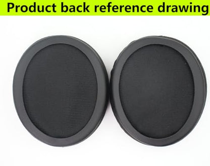 Replacement Ear Pads Compatible with Sennheiser HD4.50BT Black | for Sennheiser HD4.50BTNC HD4.40BT Headphone Breathable mesh woven/memory foam ear cushions earmuffs - color: Mesh/black