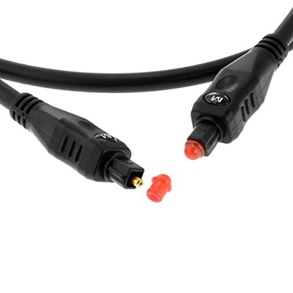 Mediabridge Toslink Cable (10 Feet) - Optical Digital Audio Cable - size: 10 Feet