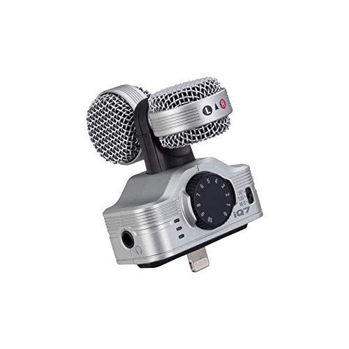 ZOOM iQ7 MS Stereo Microphone for iPhone/iPad/iPod touch
