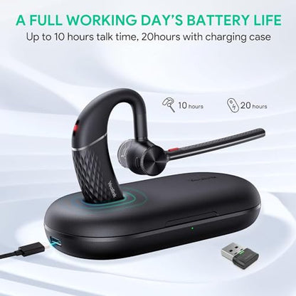 Yealink BH71 Pro 무선 블루투스 헤드셋 동글 포함