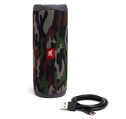 JBL FLIP 5 Waterproof Portable Bluetooth Speaker - Squad (Renewed) - color: Camo