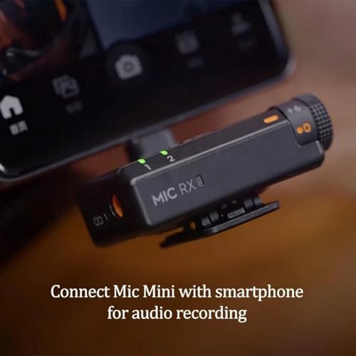 for DJI Mic Mini Original Mobile Phone Adapter Smartphone/PC/Mac Connector Accessories for DJI Mic Mini/Mini2/Mini2S,(Not Compatible with Mic 2/Mic)