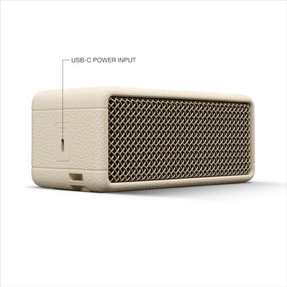 Marshall Emberton III Portable Bluetooth Speaker - Rugged Waterproof/Dust-Proof Design | Loud Stereo Sound, Deep Bass | Compact and Wireless for Travel and Outdoors - Cream - color: Cream