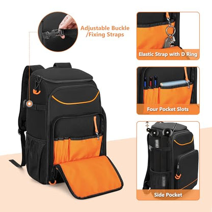 PGmoon Audio Mixer Backpack Compatible with RODECaster Pro/Pro II/RC Duo
