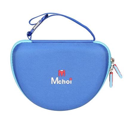 Kids Headphones Case Suitable for iClever HS19 / BTH12 / Candy Bila/MIDOLA MD-B01 / noot Products/EarFun/IMYB Foldable Kids Headphones (Blue)