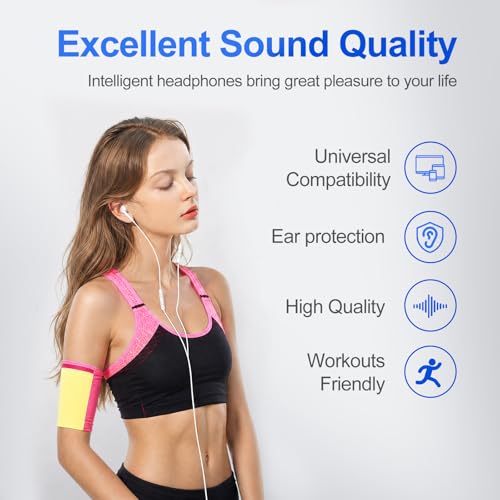 USB C Headphones 3 Pack,Type C Earphones for iPhone 17 16 15 Pro Max Plus iPad Pro Wired USB C Earbuds with Microphone & Remote Control Earphones for Samsung Galaxy S26 S25 S24 Google Pixel