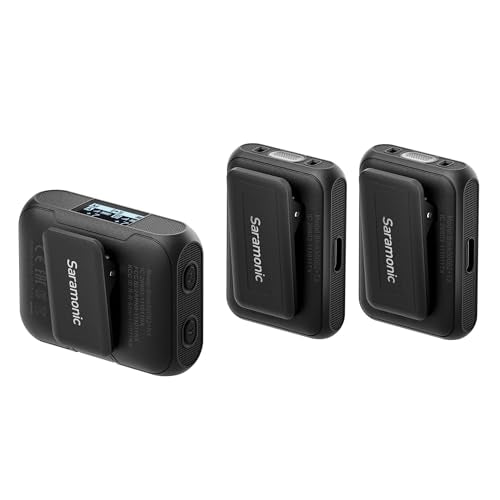 Saramonic Blink 500 Micro 2-Person Digital Wireless Microphone System for Cameras, Smartphones & Computers (BLINK500B2+) | Digital for Cameras, Smartphones & Computers (+)