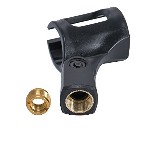 2-Pack MH4W Microphone Clips for all Handheld Transmitters such as Sm57 Sm58 Sm86 Sm87 - color: Microphone Clips Pack of 2