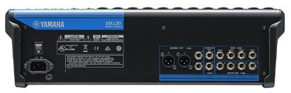 Yamaha MG20 20-Input 6-Bus Mixer,Black - size: 20-Input, style: Standard Mixer