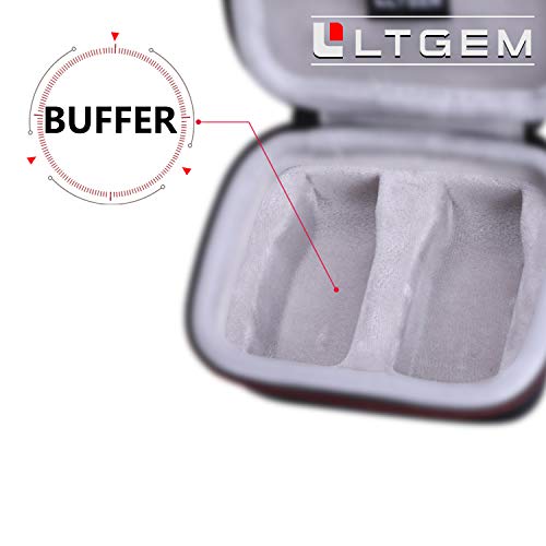 LTGEM Hard Storage Case for Getaria 2.4GHZ & Upgrade 2.4GHZ Guitar System | EVA Storage Guitar Transmitter Receiver Case - size: For Getaria Receiver