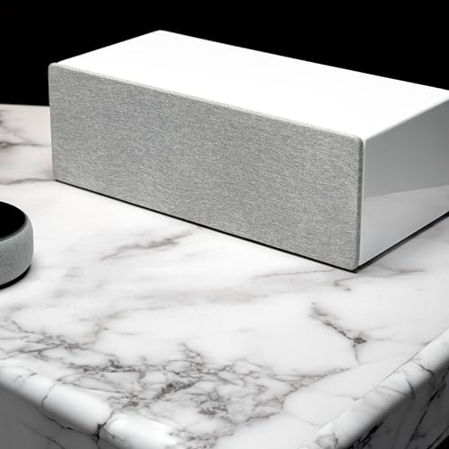 Audioengine A2 AIO (B2) Bluetooth Speaker – Premium Wireless Home Speaker | for Music Streaming from Phone, Tablet and Computer - White - color: Gloss White, style: Portable