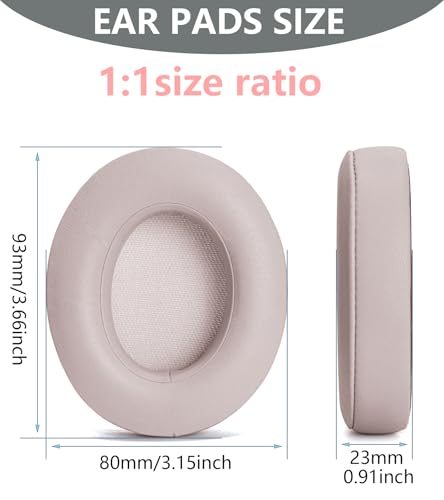 Replacement Ear Pads Compatible with Beats Studio3 Wireless Pink - color: Pink