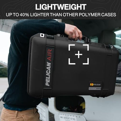 Pelican Air 1535 Multi-Purpose Hard Case - No Foam (Empty) - For Camera, Drone, Equipment, Gear, Electronics, Overlanding, Camping, and Travel - OCP Tan - color: OCP Tan, size: No Foam