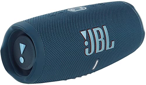 JBL Charge 5 Portable Wireless Bluetooth Speaker - Blue (Renewed) - color: Blue