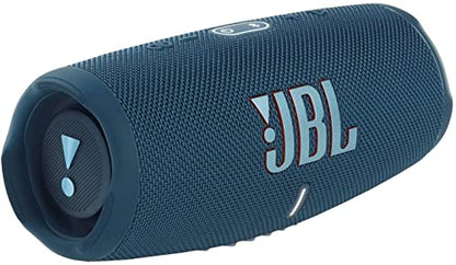 JBL Charge 5 Portable Wireless Bluetooth Speaker - Blue (Renewed) - color: Blue