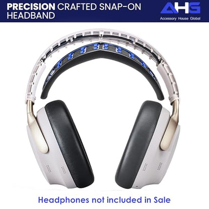 AHG Accessory House Global QC Ultra Replacement Ear pad and Headband Pad Kit Cushion Compatible with Bose QuietComfort Ultra Wireless Headphones (Black). Easy DIY Installation + Great Comfort