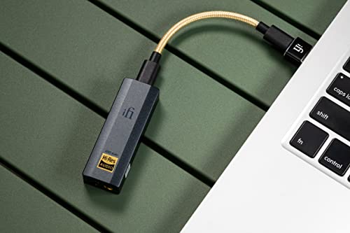 iFi GO bar - Portable DAC/Headphone Amp Featuring - Hi-Res PCM 384kHz/DSD256 - Analogue XBass+ and XSpace Processing