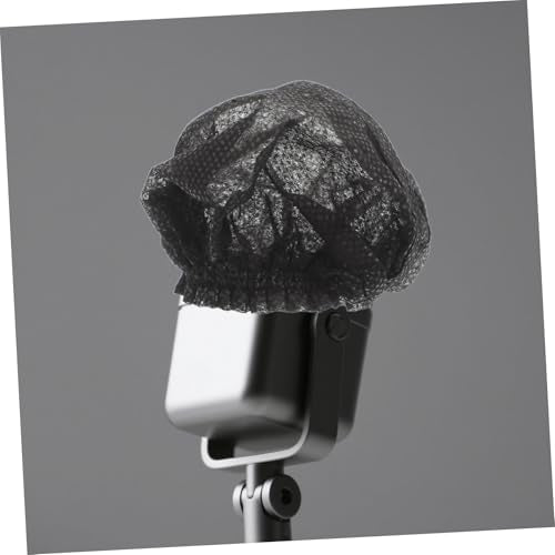TOYANDONA 200pcs Mic Windscreen Protectors Disposable Covers Microphone Case Soundproofing for Studio Use Easy Replacement