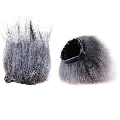 Outdoor Furry Windscreen Windshield Cover Muff for H1n Handy Recorder Microphone Windshield