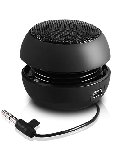 Portable Mini Speaker USB Wired Small Speakers with 3.5mm Aux Input Jack, Travel Speakers for Laptop Computer MP3 Player Speaker for Mobile Phone, MP3, PC | Travel External, For Laptop Computer MP3 Player, For Mobile Phone, PC Compatible