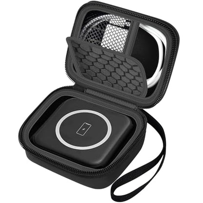 Hard Case for UCOMX/Hicober 3-in-1 Charger, Box Only | Hard shell case for UCOMX, Hicober, Iseyyox, LISEN and RTOPS 3-in-1 charger users, with divider and mesh pocket - color: Black