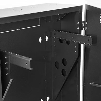 StarTech.com 6U Wall Mount Network Cabinet - Vertical Wall Mount Patch Panel Rack - 30" Server Room Cabinet (RK630WALVS) - size: 6U