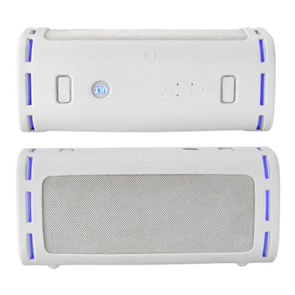 Silicone Case for Sony ULT Field 5 Speaker, Shockproof Cover | Precision fit for Sony ULT Field 5 speaker, shockproof silicone sleeve, non-slip grip, easy-clean, lightweight. - color: White