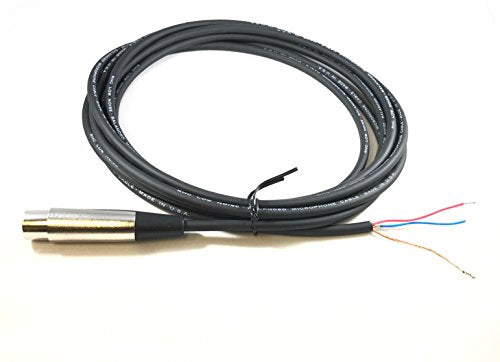 Custom Cable Connection 50 Foot Pro-Audio XLR Balanced Microphone Female to Blunt - 24 AWG Economy Shielded Install Cable - size: 50 Foot, style: Female to Blunt