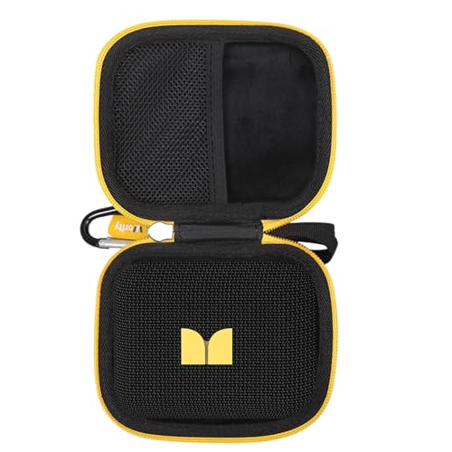 Case for Monster Cube 1 Portable Bluetooth Speaker - Hard Protective Travel Carrying Storage Organizer Bag (Black)