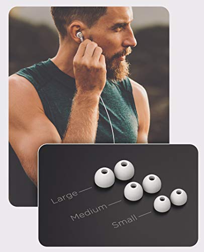 Thore iPhone Earphones (Apple MFi Certified) V120 in Ear Wired Lightning Earbuds (Sweat/Water Resistant) Headphones with Mic/Volume Remote for iPhone 12/13/14 Pro Max - White - color: White