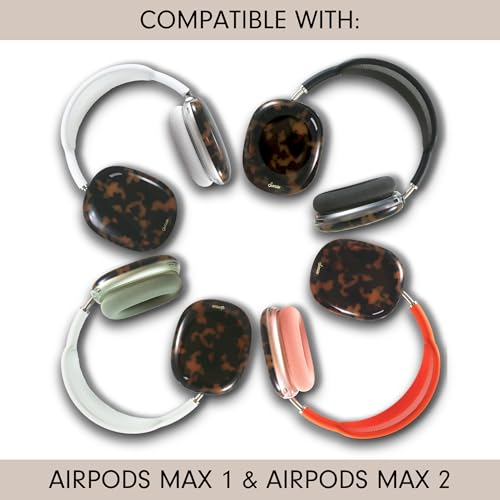 Sonix Protective Case Cover for AirPods Max Headphones | Brown Tort - color: Brown Tort