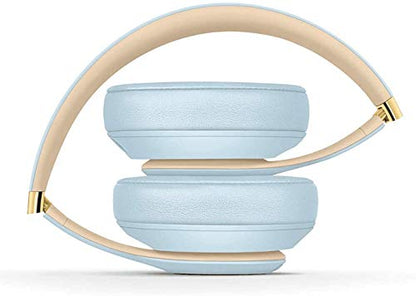 Replacement Ear Pads Cushions for Beats Studio 2 & Studio 3 Wired & Wireless Headphones, Earpads with Soft Protein Leather, Noise Isolation Memory Foam, Added Thickness - Crystal Blue - color: Crystal Blue