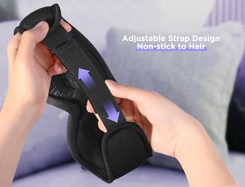 LC-dolida Sleep Mask with Bluetooth Headphones Bluetooth Sleep Mask Sleep Headphones,3D Eye Mask for Sleeping Mask Music Sleeping Headphones for Side Sleepers Meditation Gifts Gadgets for Men Women - color: Classical Black 3d
