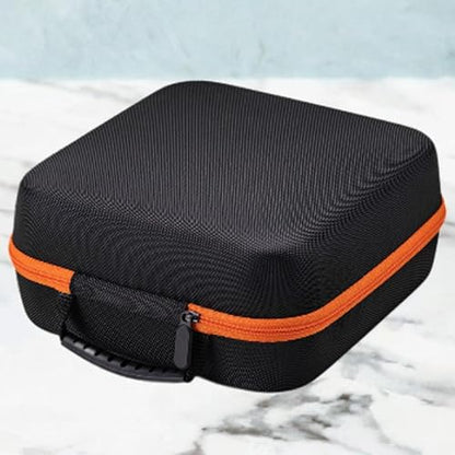 EVA Hard Shell Headphone Case for Over-Ear Headphones, 8.27 x 8.27 x 3.94 in Travel Storage Bag, Black