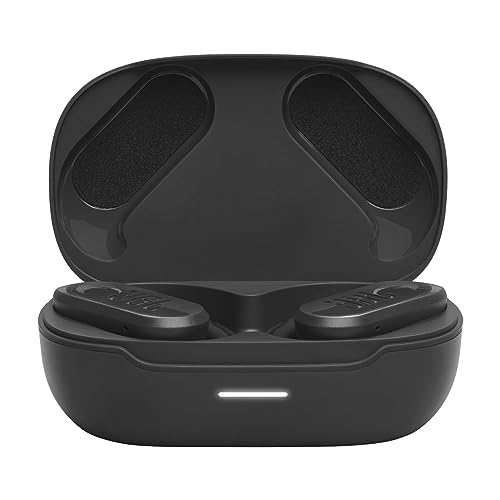 JBL Endurance Peak 3 - Dust and Water Proof (IP68) True Wireless Active Earbuds, JBL Pure Bass Sound, Up to 50 Total Hours of Playback with Speed Charge, Ambient Aware & Talk Thru (Black) - color: Black
