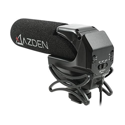 Azden SMX-15 Powered Shotgun Video Microphone - style: SMX-15