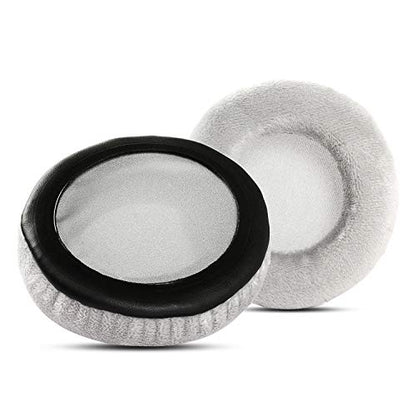 DT770 Velour Replacement Earpads Compatible with Beyerdynamic DT 990 Pro DT 770 Pro DT990 DT770 Pro Headphone Cushions with High Density Memory Foam - Grey