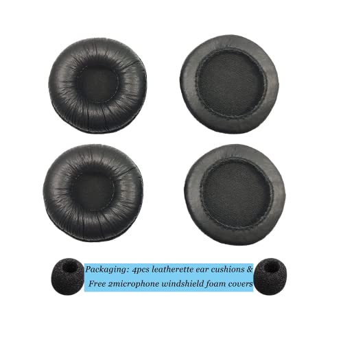 BINGLE Ear Cushions Ear Pads Replacement 50mm Covers for Plantronics/Jabra