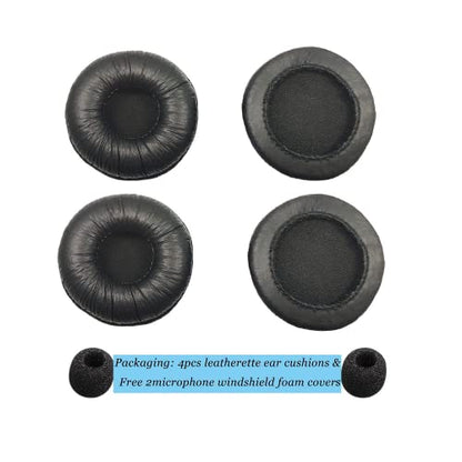BINGLE Ear Cushions Ear Pads Replacement 50mm Covers for Plantronics/Jabra