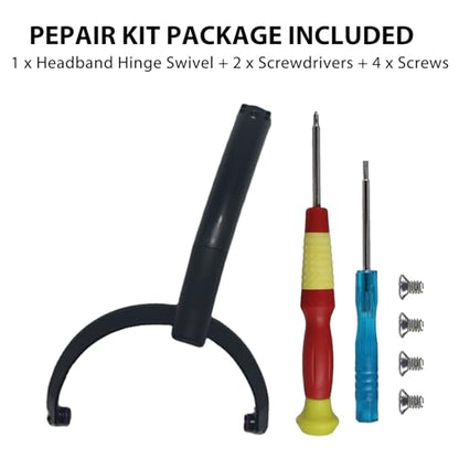 WH-1000XM5 Swivel Hinge Replacement Headband Hanger Bracket Parts Accessories Repair Kit for Sony WH-1000XM5 Headphone (Black-Right)