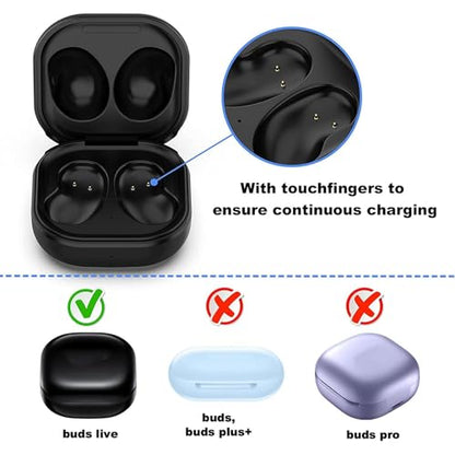 Wired Charging Case for Buds Live -R180 Earbuds, Earbuds Charger Case Dock Station Replacement, with LED Indicator, Case Only