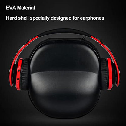 Tyenaza Headphone Case Bag, Travel Carrying Wireless Over Ear Headset Earphones Storage Pouch Box(21 x 18 x 9cm)