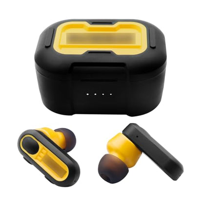 Klowcok Replacement Ear Tips for DEWALT Jobsite Pro-X1 Heavy Duty TWS | Silicone Earbuds Tips, Flexible Ear Cushions, 3 Pairs (S/M/L)