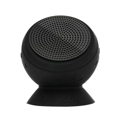 Speaqua – Bluetooth Speaker-Waterproof, Durable w/Built-in Storage (2,000 Songs) - Dual Wireless Speaker Pairing – Portable Bluetooth Speaker - Barnacle Pro 2.0 - Manta Ray Black - color: MantaRay Black