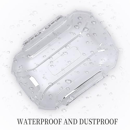 Headphones Case, in Ear Monitor Case for Earphones, Waterproof Earphone Travel Carrying IEMS Case, Portable Earbud Hard Case Storage Bag Suitable for KZ ZS10 Pro/ZS10 Pro X/ZS12 Pro X/ZST/CCZ Melody