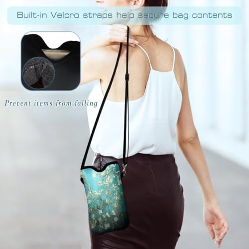 Cell Phone Sleeves Bag Case Crossbody Neoprene Holder Lanyard Phone Pouch for Women Men 7.5 X 4.5 Inche - Twig - color: Twig