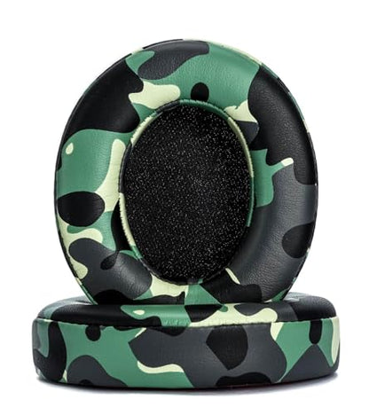 Replacement Ear Pads Compatible with Beats Studio 3 Wireless Military Green - color: military green