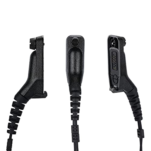 APX 6000 Microphone, APX 4000 7000 8000 Speaker Mic Compatible with Motorola Walkie Talkie,XPR 7550e 7550 Radios Shoulder Lapel Mic【Heavy Duty with 3.5mm Audio Jack】 - color: Motorola XPR 7550e Microphone